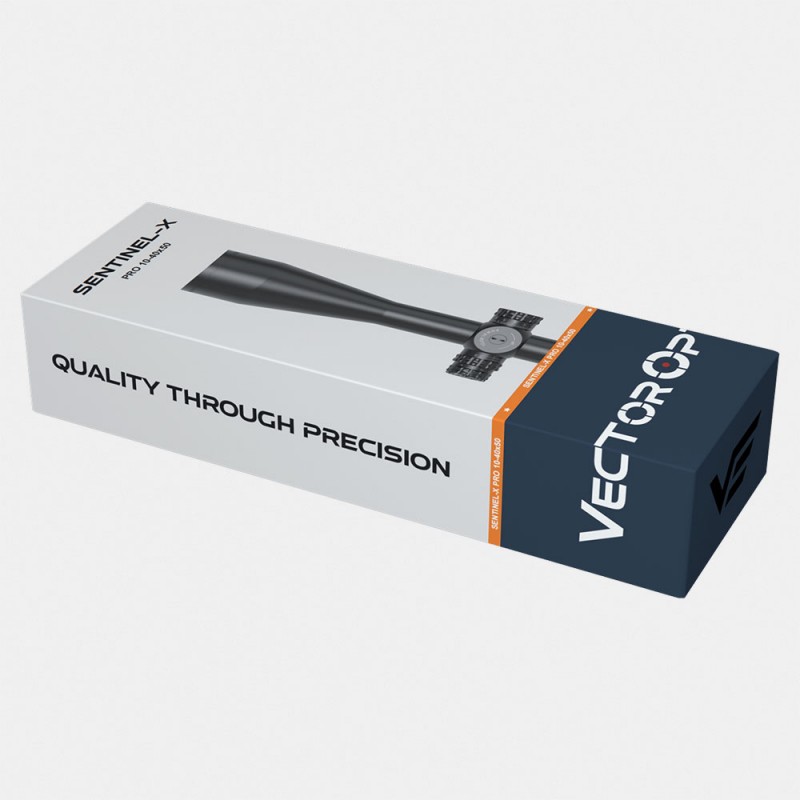 SCOL-58 Lunette de visée Vector Optics Sentinel-X Pro 10-40x50 SFP