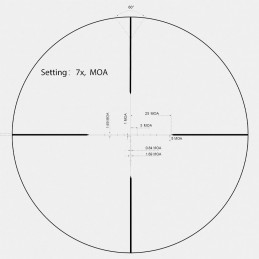 SCOM-33 Lunette de visée Matiz 2-7x32 MOA
