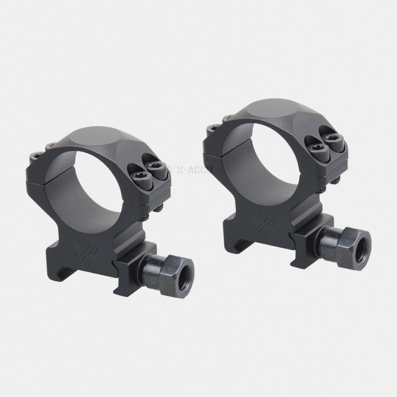 XASR-2501 Colliers X-Accu 25.4mm pour Rail Picatinny