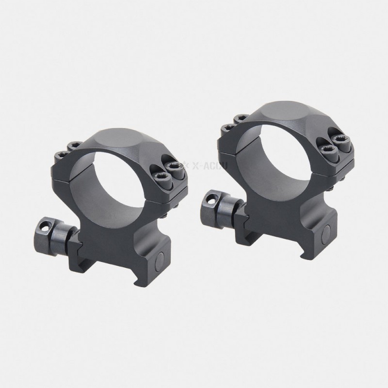 XASR-2501 Colliers X-Accu 25.4mm pour Rail Picatinny