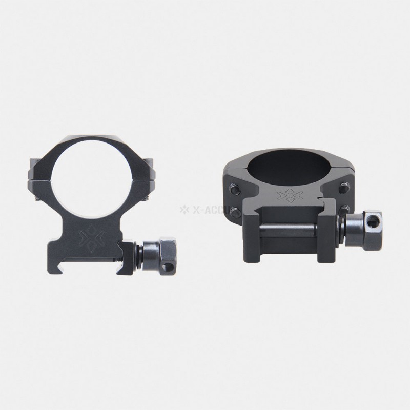 XASR-2501 Colliers X-Accu 25.4mm pour Rail Picatinny