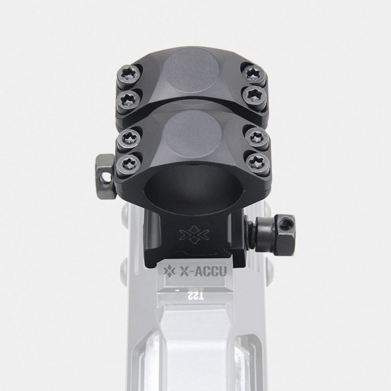 XASR-2501 Colliers X-Accu 25.4mm pour Rail Picatinny