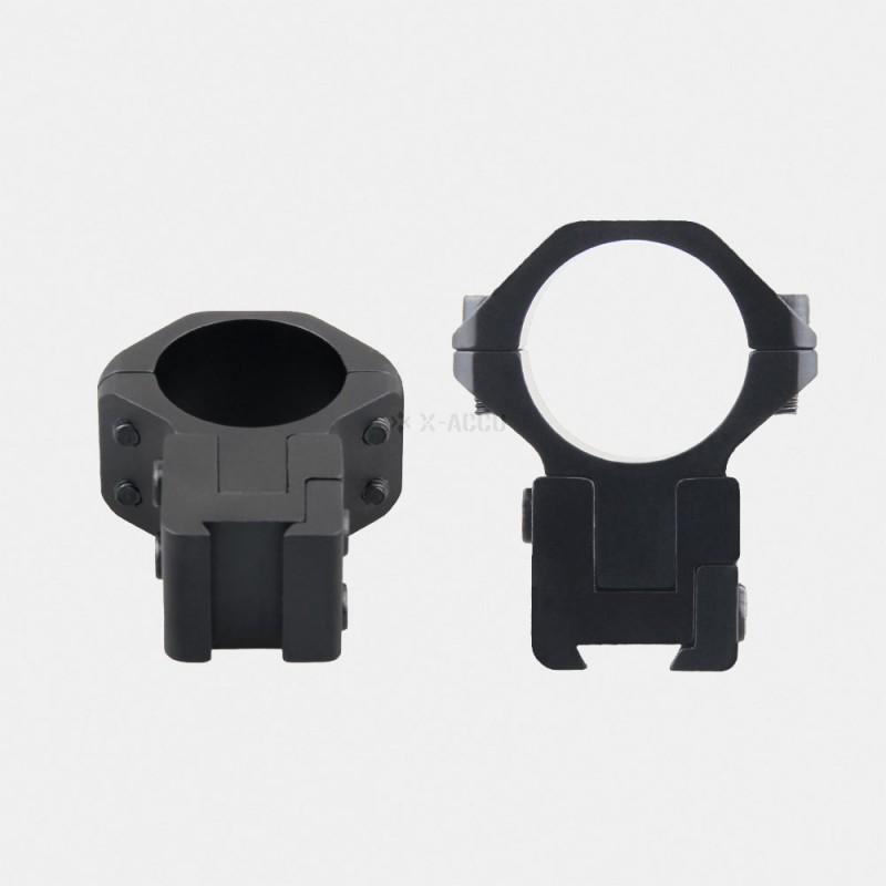 XASR-2515 Colliers X-ACCU 25.4mm pour Rail Dovetail