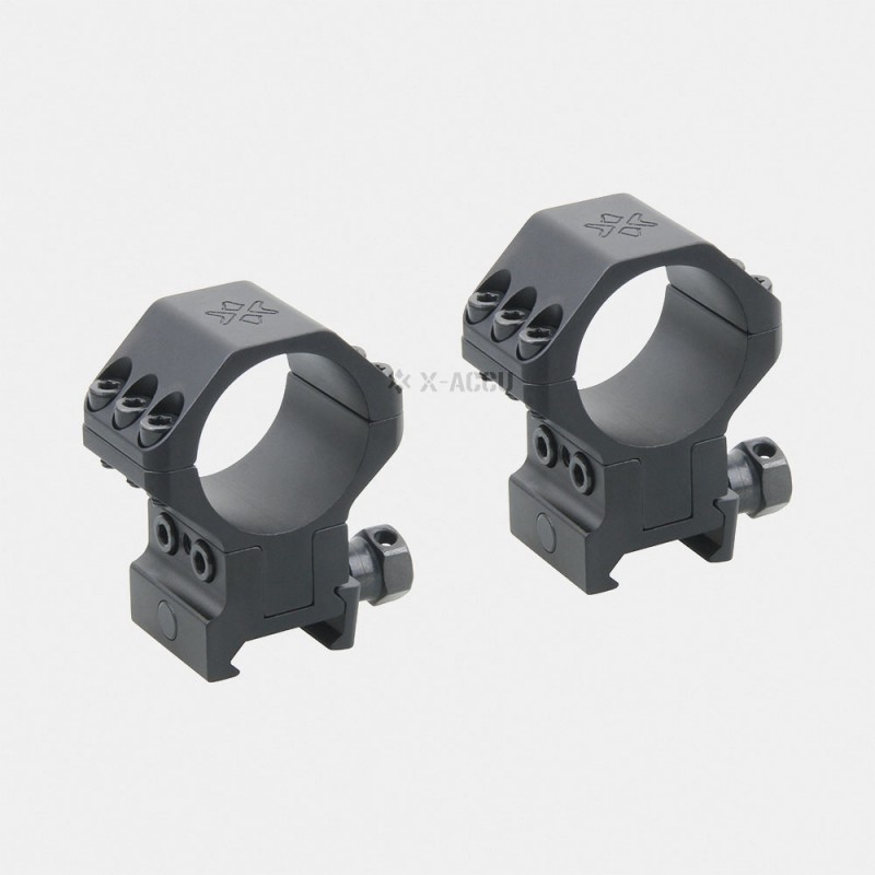 XASR-3040 Colliers X-ACCU 30mm pour Rail Picatinny