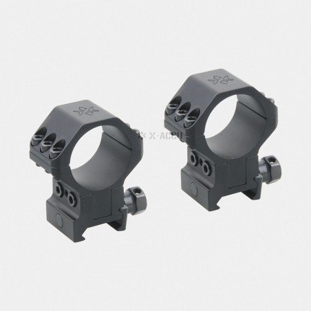 XASR-3040 Colliers X-ACCU 30mm pour Rail Picatinny