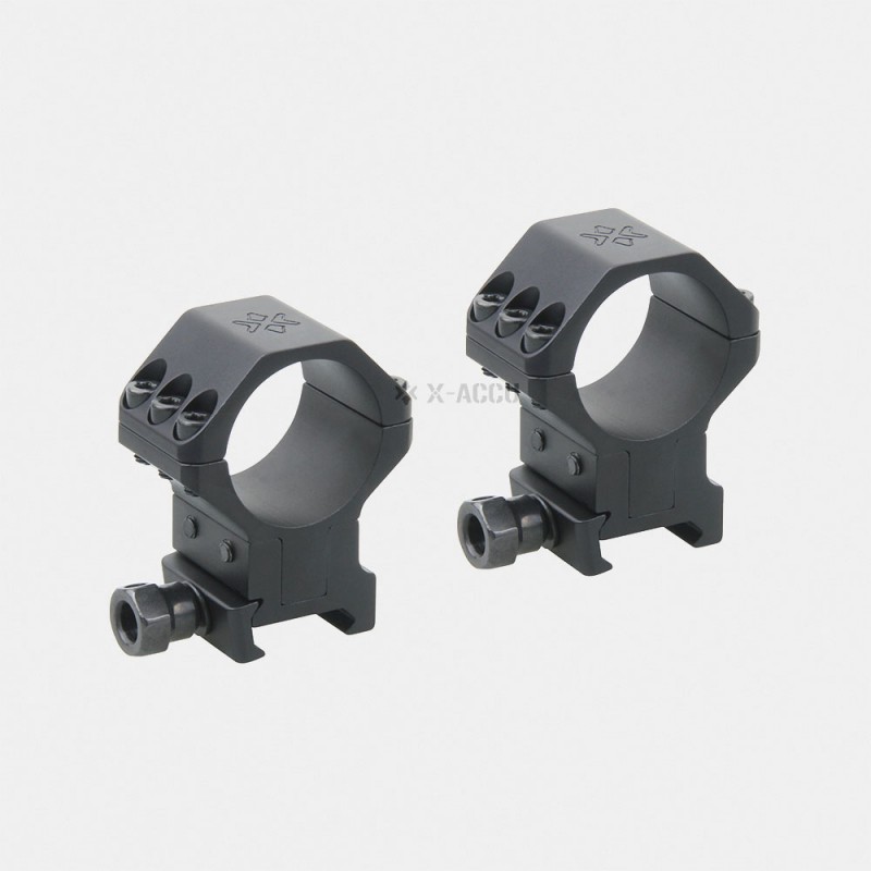 XASR-3040 Colliers X-ACCU 30mm pour Rail Picatinny