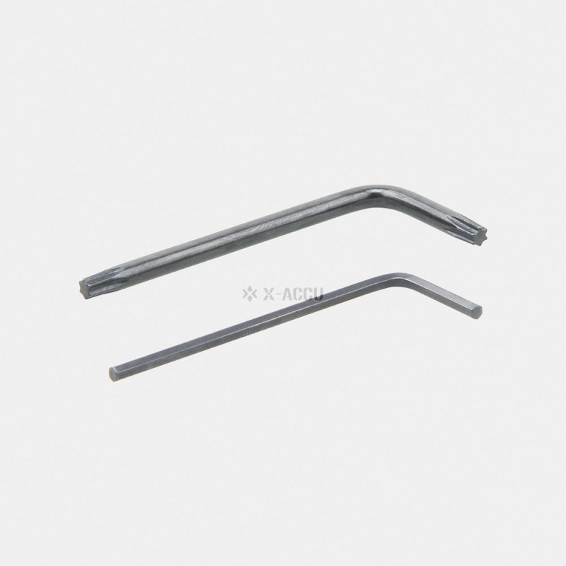 XASR-3040 Colliers X-ACCU 30mm pour Rail Picatinny