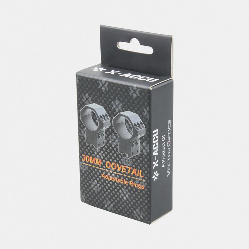 XASR-3045 Colliers X-ACCU 30mm pour Rail Dovetail