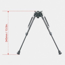 RSCFS-09 Bipied à Ressort Swivel en Fibre de Carbone 9-13.5