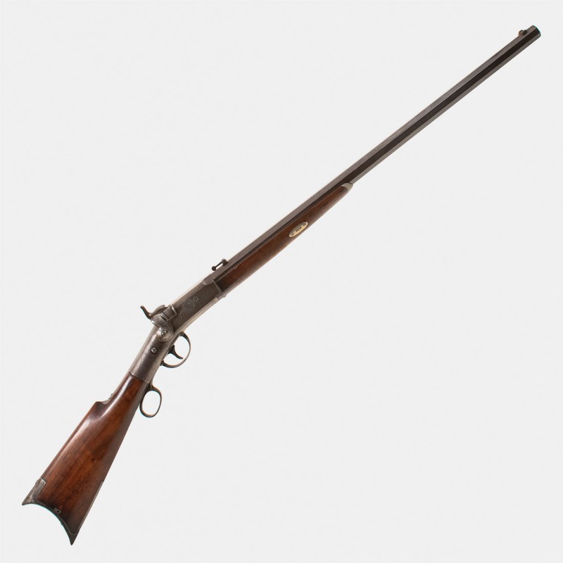 A1277 Rare Carabine à culasse basculante, Perry Patent Arms Co. Cal. 40