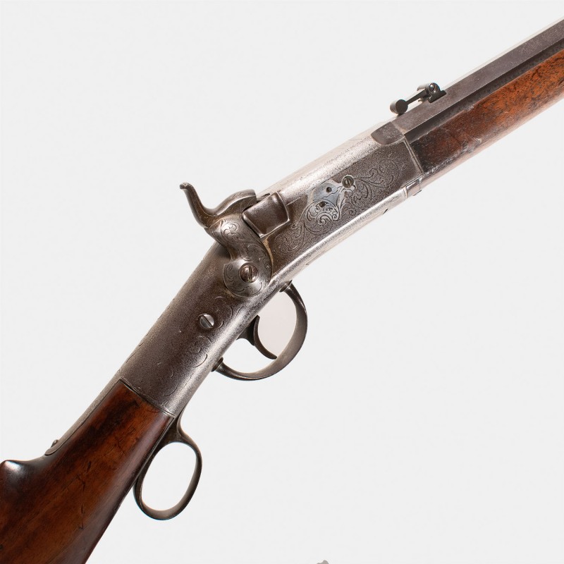 A1277 Rare Carabine à culasse basculante, Perry Patent Arms Co. Cal. 40