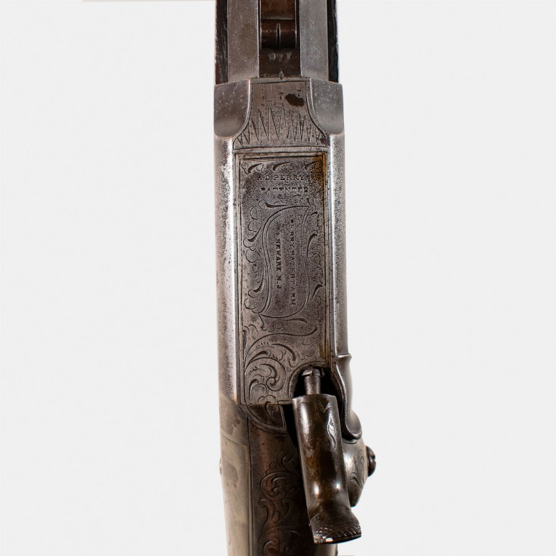 A1277 Rare Carabine à culasse basculante, Perry Patent Arms Co. Cal. 40