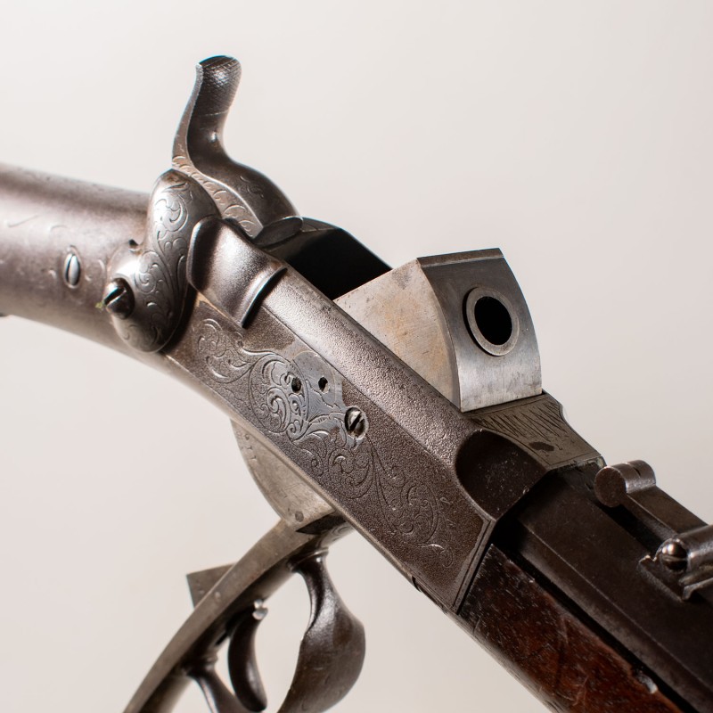 A1277 Rare Carabine à culasse basculante, Perry Patent Arms Co. Cal. 40