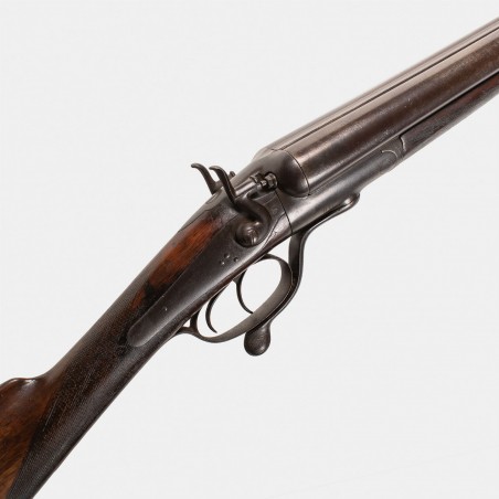A1368 Fusil Anglais signé Burrow Cal. 12
