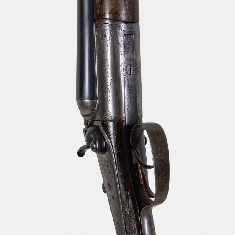 A1584 Manton & Co. — Fusil à chiens Cal. 12 x 65