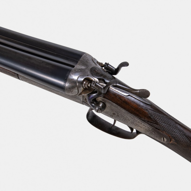 A1584 Manton & Co. — Fusil à chiens Cal. 12 x 65