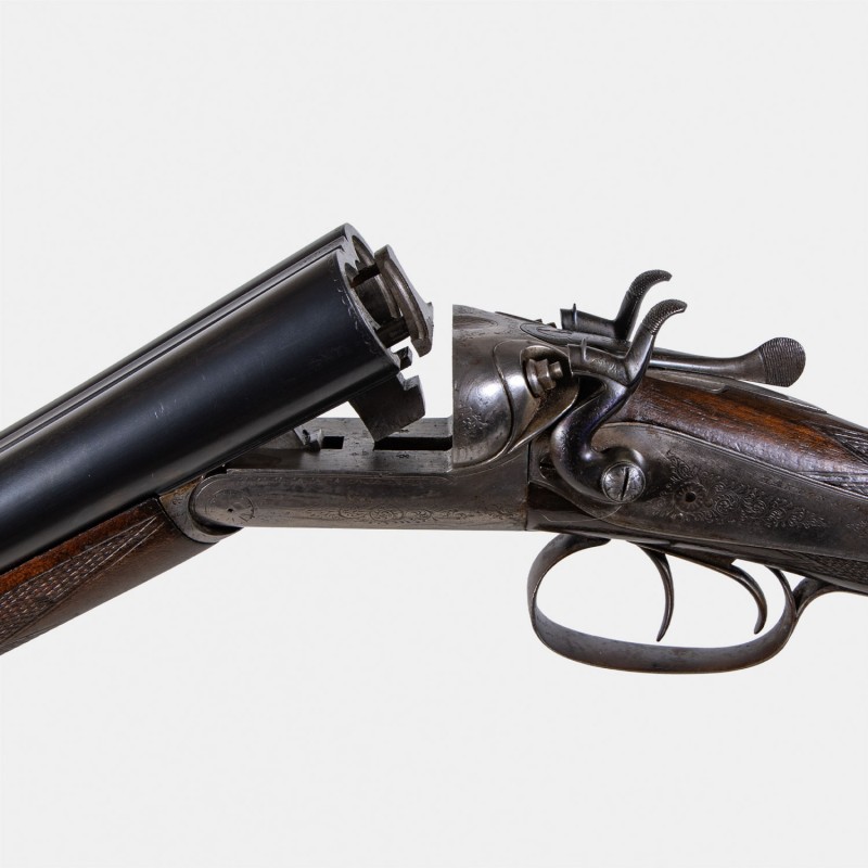 A1584 Manton & Co. — Fusil à chiens Cal. 12 x 65
