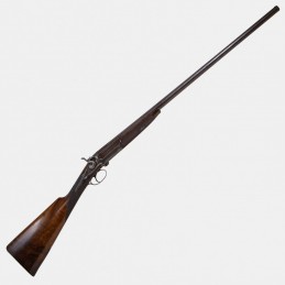 A1726 Fusil mono-coup E. Woods, London Cal. 20 x 70