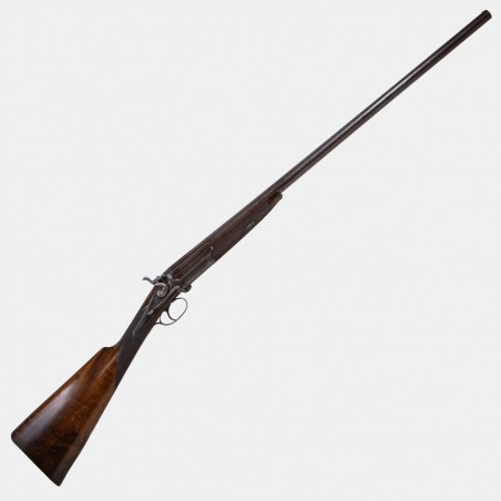 A1726 Fusil mono-coup E. Woods, London Cal. 20 x 70