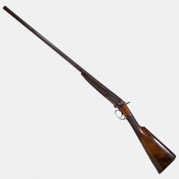 A1726 Fusil mono-coup E. Woods, London Cal. 20 x 70