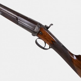 A1726 Fusil mono-coup E. Woods, London Cal. 20 x 70