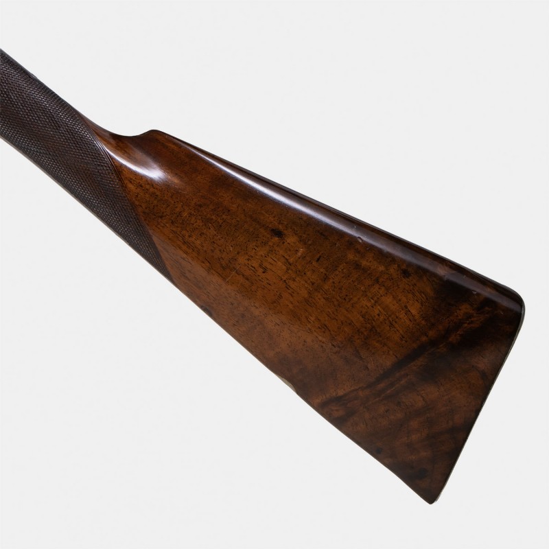 A1726 Fusil mono-coup E. Woods, London Cal. 20 x 70