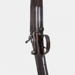 A1726 Fusil mono-coup E. Woods, London Cal. 20 x 70