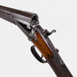 A1726 Fusil mono-coup E. Woods, London Cal. 20 x 70