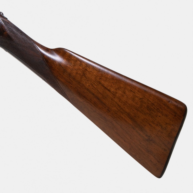 A1739 Fusil à platines G. Gibbs 1895 Cal. 12 x 65