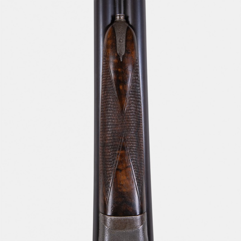 A1739 Fusil à platines G. Gibbs 1895 Cal. 12 x 65