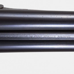 A1739 Fusil à platines G. Gibbs 1895 Cal. 12 x 65