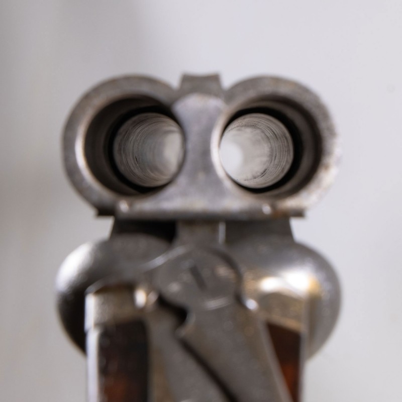 A1739 Fusil à platines G. Gibbs 1895 Cal. 12 x 65