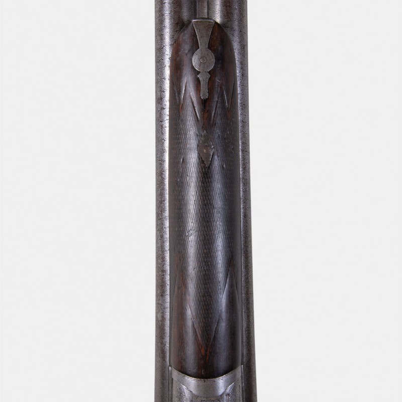 A1802 Fusil à platines Leech & Son de 1895 Cal. 12 x 65