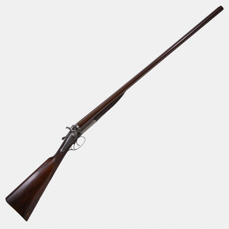 A1747 Très beau fusil J. Thomas Model 1880 Cal. 12 x 65