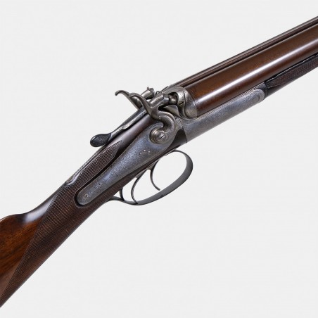 A1747 Très beau fusil J. Thomas Model 1880 Cal. 12 x 65