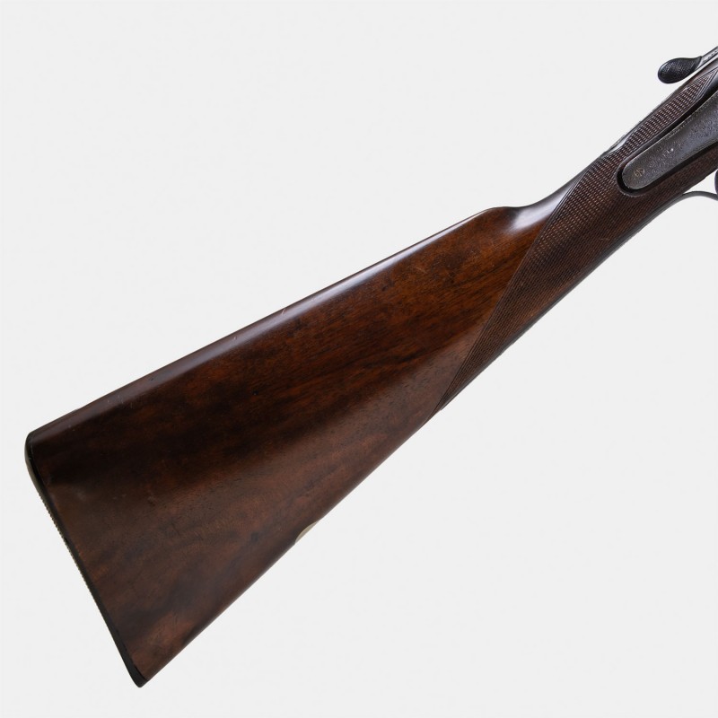 A1747 Très beau fusil J. Thomas Model 1880 Cal. 12 x 65