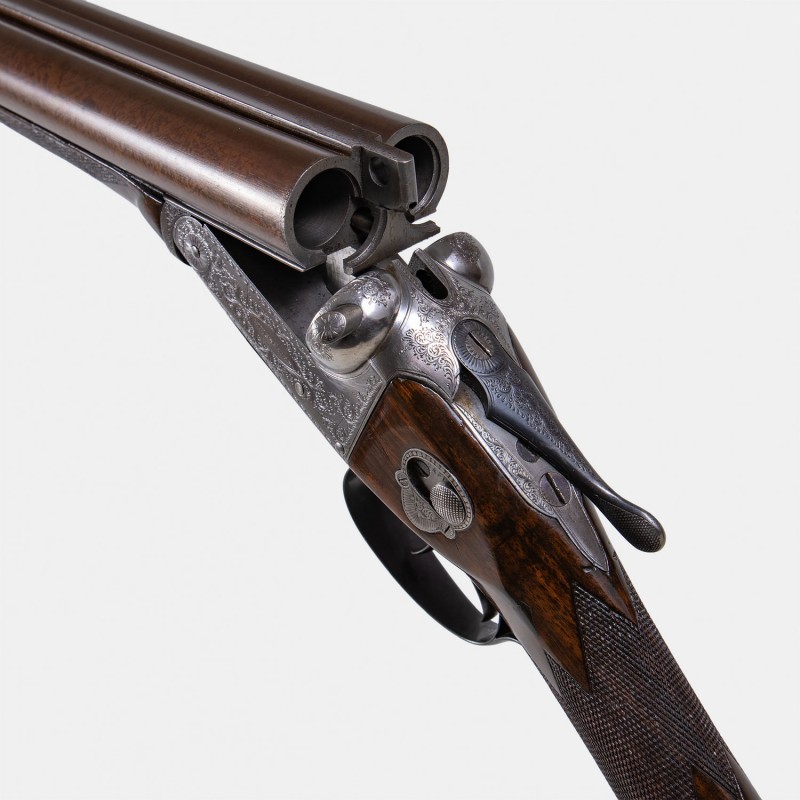 A1728 Superbe fusil W.W Greener 1879 Cal. 12 x 65