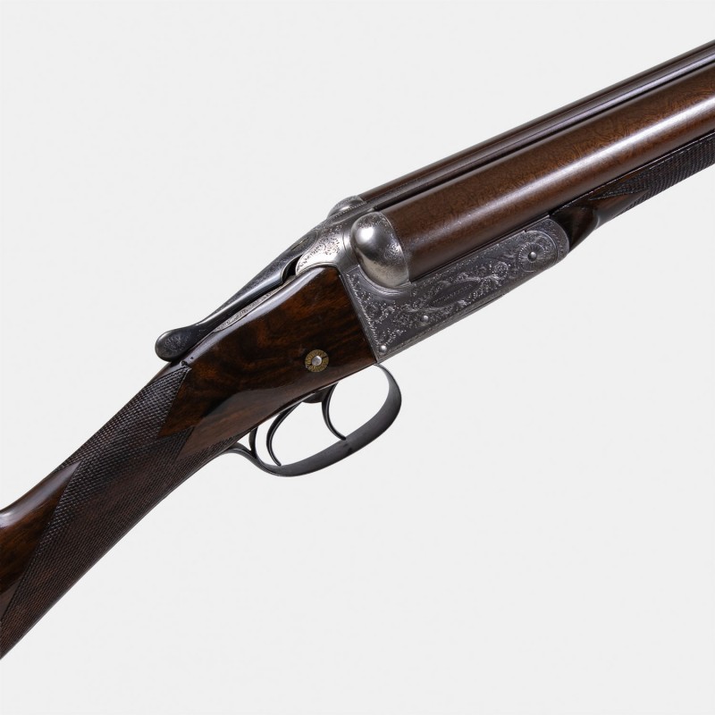 A1728 Superbe fusil W.W Greener 1879 Cal. 12 x 65