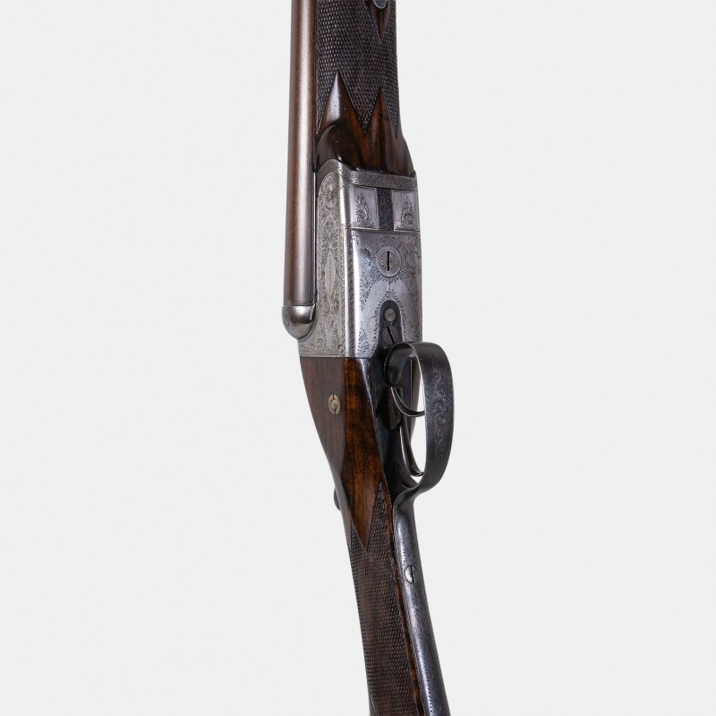 A1728 Superbe fusil W.W Greener 1879 Cal. 12 x 65