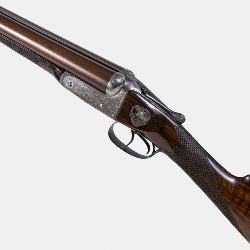 A1728 Superbe fusil W.W Greener 1879 Cal. 12 x 65