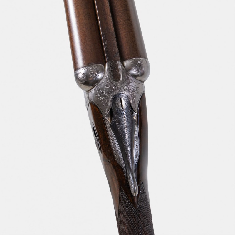 A1728 Superbe fusil W.W Greener 1879 Cal. 12 x 65