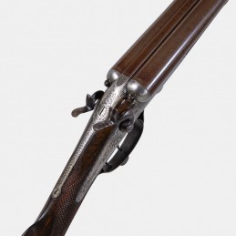 A1729 Fusil à chiens H. Hart Cal. 12 x 65