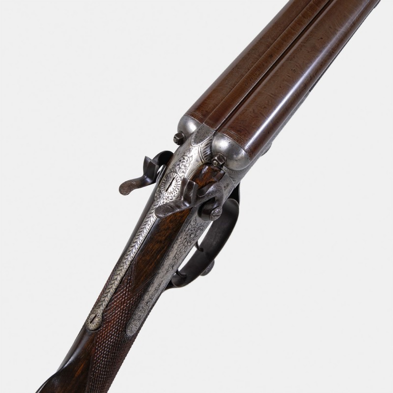 A1729 Fusil à chiens H. Hart Cal. 12 x 65