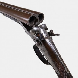 A1729 Fusil à chiens H. Hart Cal. 12 x 65