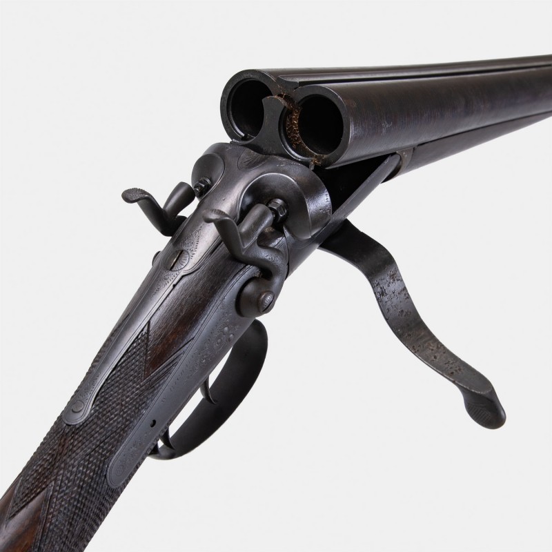 A1807 Fusil à chiens Westley Richards Cal. 12 x 65