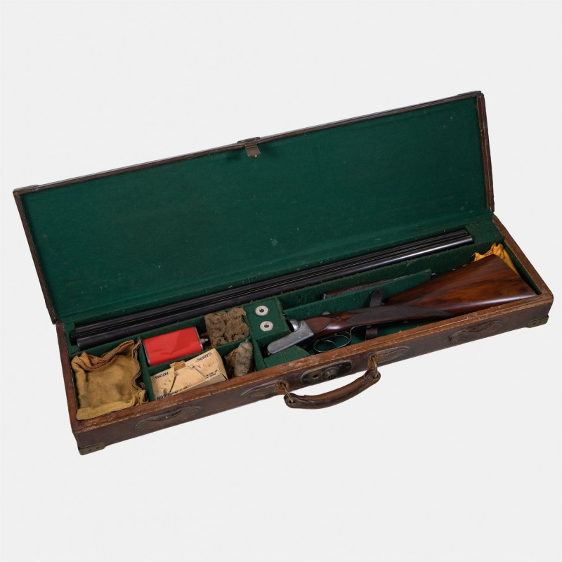 A1980 Fusil T. Hepplestone Juxtaposé 1902 — Cal. 12 × 70