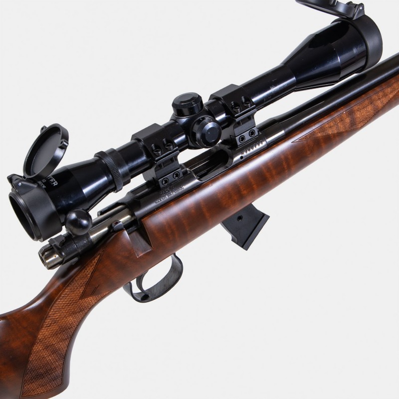 A1891 Belle CZ 452 American Cal .22 LR + Lunette