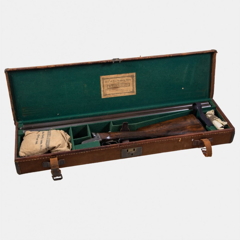 A1986 Fusil Juxtaposé Army & Navy C.S.L 1898 en Valise