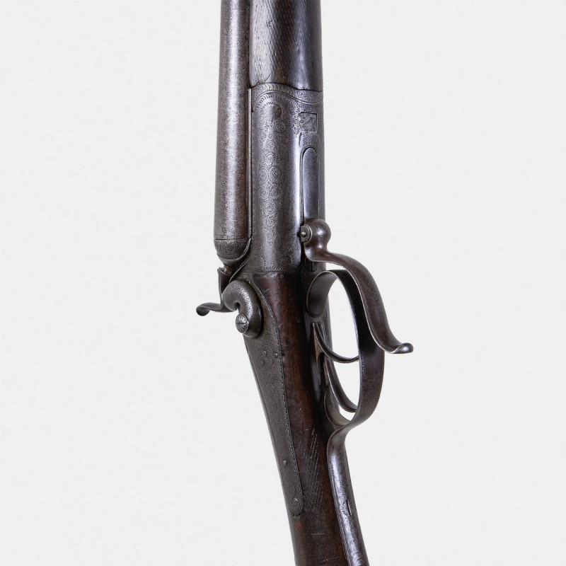 A1908 Fusil à Chiens Adams & Co. London Cal. 12/65
