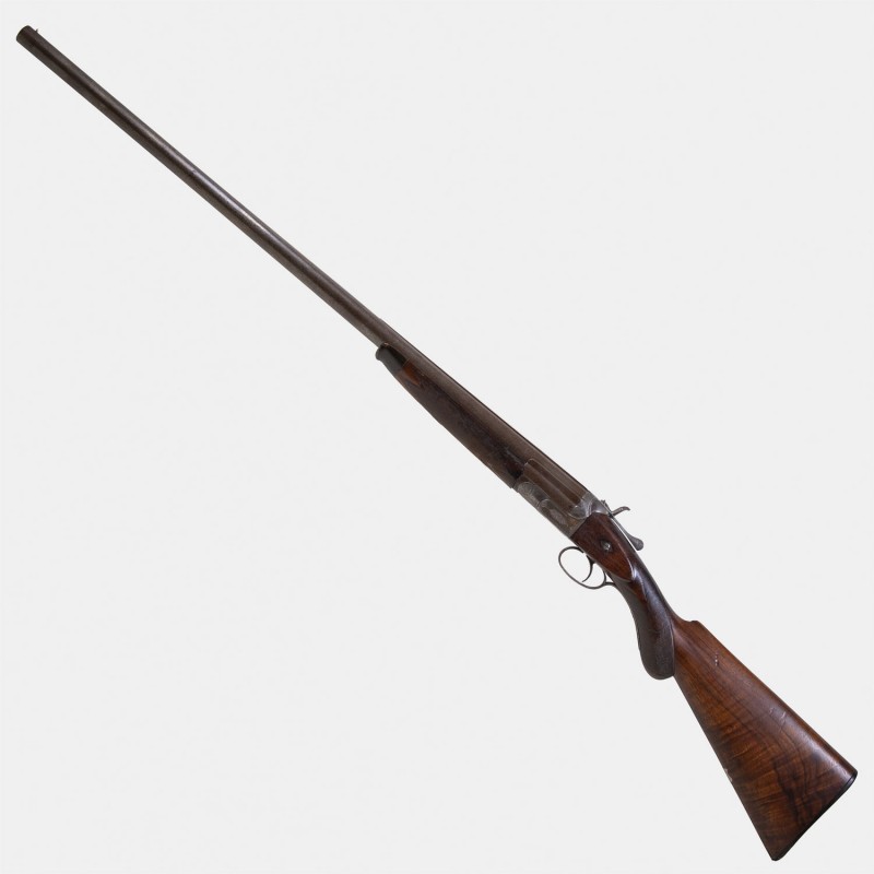 A1367 Fusil Monocoup Artisan Anglais à Chien Cal. 12